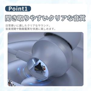 イヤホン 有線 タイプc マイク付き 軽量 i...の詳細画像1