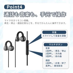 イヤホン 有線 タイプc マイク付き 軽量 i...の詳細画像4