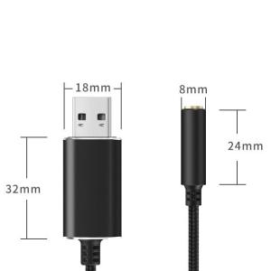 USB イヤホン 変換 アダプタ 3.5mm ...の詳細画像5