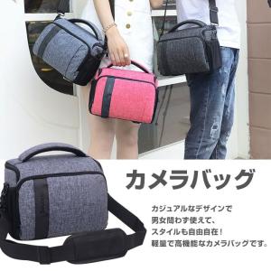 カメラバッグ デジタル一眼レフ カメラケース ショルダーバッグ