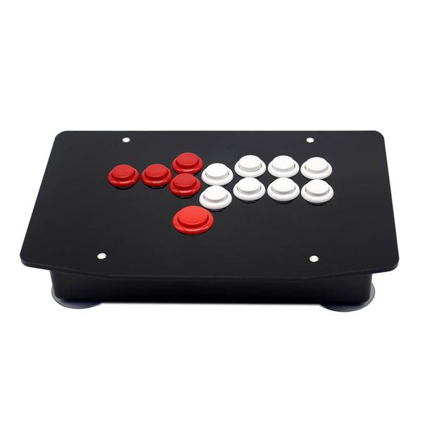 レバーレス アーケードコントローラー アケコン PC用 有線 USB接続 ゲーム コントローラー ◇...