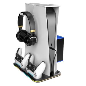 4in1 PSVR スタンド PS Moveコントローラ 2台同時充電 PSVRヘッド