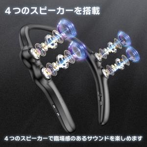 Bluetooth ネックスピーカー 肩掛けス...の詳細画像2
