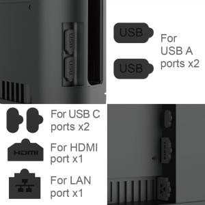 Switch2 用 6in1 ダストプラグ セ...の詳細画像2