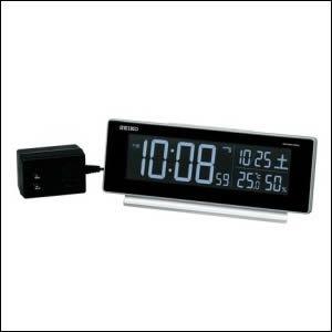【正規品】セイコー SEIKO クロック DL207S 電波時計 インテリア 目覚まし時計 置時計｜rainbow-123