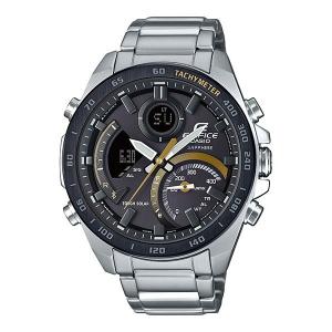 【国内正規品】カシオ CASIO 腕時計 ECB-900YDB-1CJF メンズ EDIFICE エディフィス 電波ソーラー クロノグラフ｜rainbow-123