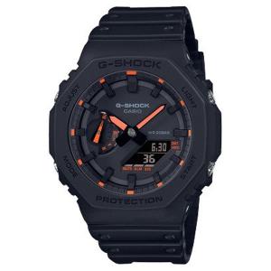 カシオ CASIO 腕時計 GA-2100-1A4 G-SHOCK Gショック NEON ACCENT ネオンアクセントシリーズ メンズ (国内品番 GA-2100-1A4JF)｜rainbow-123