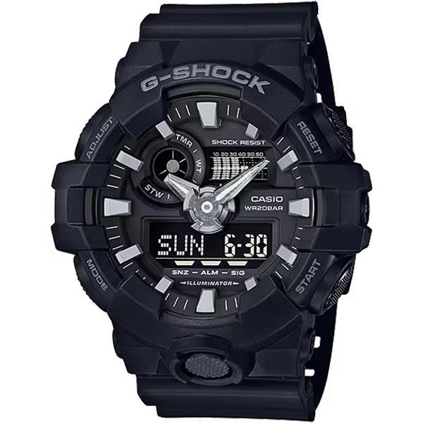 カシオ CASIO 腕時計 海外モデル GA-700-1B G-SHOCK ジーショック クオーツ ...