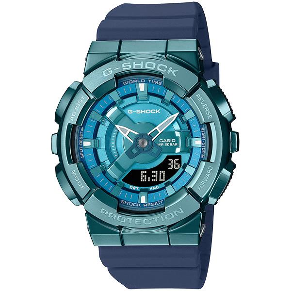 カシオ 腕時計 海外モデル GM-S110LB-2A G-SHOCK ジーショック メタルカバード ...