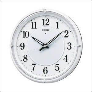 【正規品】セイコー SEIKO クロック KX393W 電波時計 掛時計 ファンライトNEO