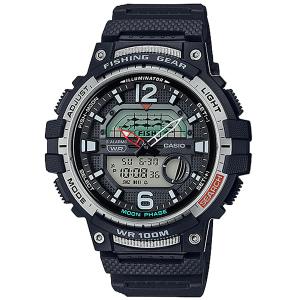 【国内正規品】カシオ CASIO 腕時計 WSC-1250H-1AJF SPORTS GEAR スポーツギア FISHING GEAR フィッシングギア クオーツ メンズ｜rainbow-123