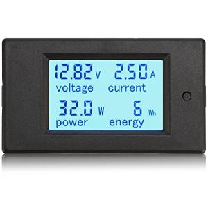 マルチメーター DROK DC 6.5-100V 20A