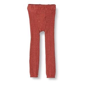 アンナニコラ ミックス杢リブ編み風スパッツ 85cm エンジ 7062