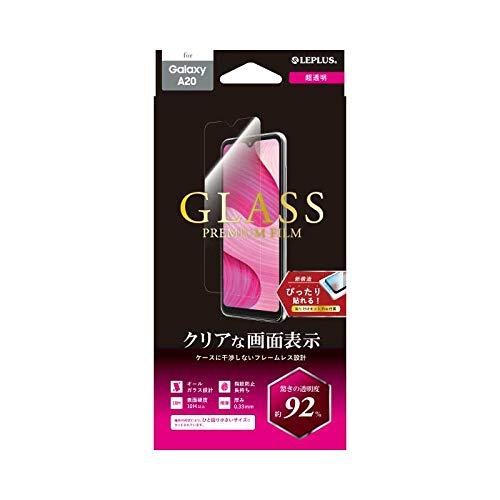 Galaxy A20 SC-02M/SCV46 ガラスフィルム「GLASS PREMIUM FILM...