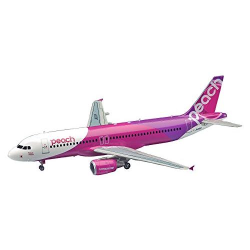 ハセガワ 1/200 ピーチ・アヴィエーション エアバス A320 プラモデル 41