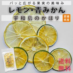 ドライフルーツ 国産 無添加 砂糖不使用 レモン 青みかん チャク付き袋 防災食品 非常食 ドライフルーツティー 宇和島のかほり 国内メーカー製造 げんき本舗