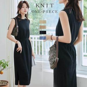 ノースリーブサマーニットワンピースの商品一覧 通販 Yahoo ショッピング