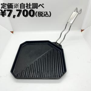 UNIFLAME(ユニフレーム) ユニ鉄、ウェーブ焼き網ハンドル、ユニ鉄ケース付き｜rainbowcamp2021