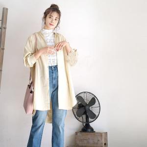 ブラウス レディース ボタン チュニック 長袖...の詳細画像4