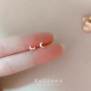小ぶりピアス レディース 小さめ 星 月 選べ...の詳細画像3
