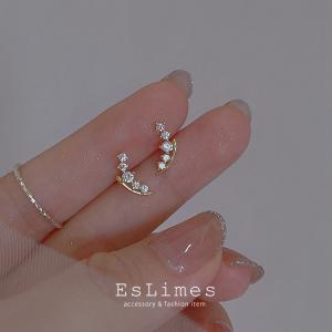 ピアス レディース 5連粒 小さめ 小ぶり 可...の詳細画像3