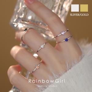 指輪 レディース 細いリング ハート 調整可能 ...の商品画像