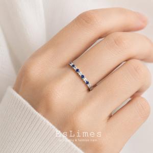 リング レディース 指輪 ブルー クリアストー...の詳細画像5