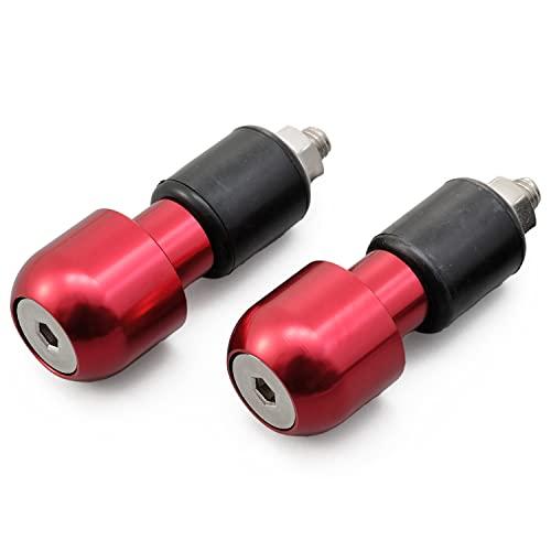 デイトナ(Daytona) アルミビレット バイク用 バーエンド 汎用 内径φ14-19 ラウンドタ...