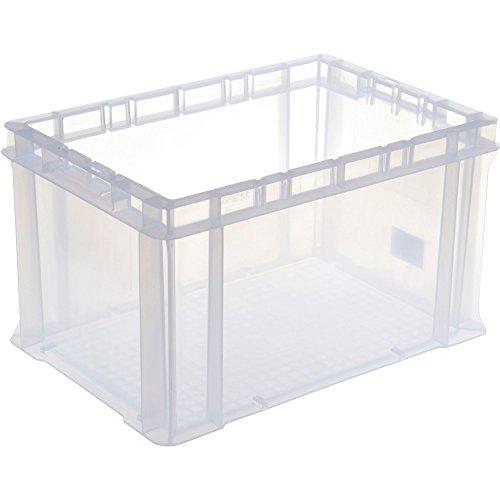 TRUSCO(トラスコ) Fシリーズコンテナ ボックス型コンテナ 収納ケース 21L 半透明 F-3...