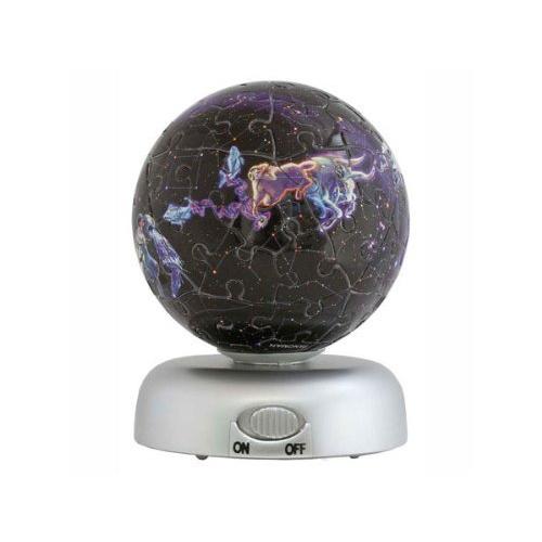 60ピース 3Dキュウタイパズル パズランタン ゾディアック【光るパズル】