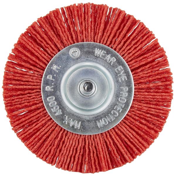 SK11(エスケー11) 六角軸 ナイロンブラシ 荒目 100mm #80