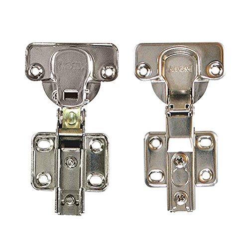 和気産業 ATOM スライド丁番 キャッチ無し 全かぶせ カップ径35mm キッチン 玄関 戸棚 N...