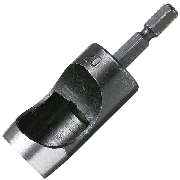 新潟精機 SK 六角軸皮抜きポンチ 20mm HMP-20 6.35mm軸