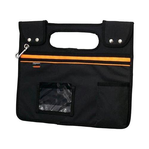 TRUSCO(トラスコ) 楽チン台車バッグ マグネット取り付け型 ブラック TOP-DBM