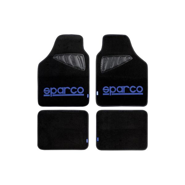 SparcoCORSA フロアマット ブルー 4Set SPC1901