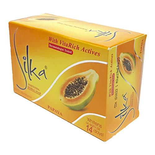 シルカ　パパイヤソープ　135ｇ　Silka papaya soap