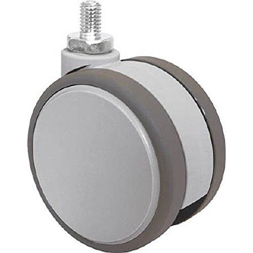 東海 ねじ込み双輪キャスター 75径 自在 M12x1.75 F075N12