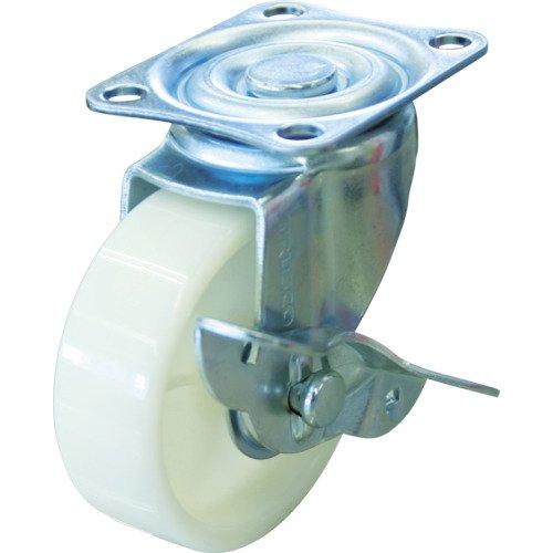 TRUSCO(トラスコ) ルートバン用 自在ストッパー付キャスターΦ75ナイロン車 TYJ-75NS