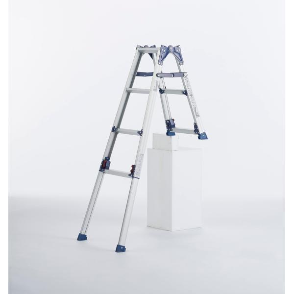 ピカコーポレイション 四脚アジャスト式脚立 かるノビ SCL-23A