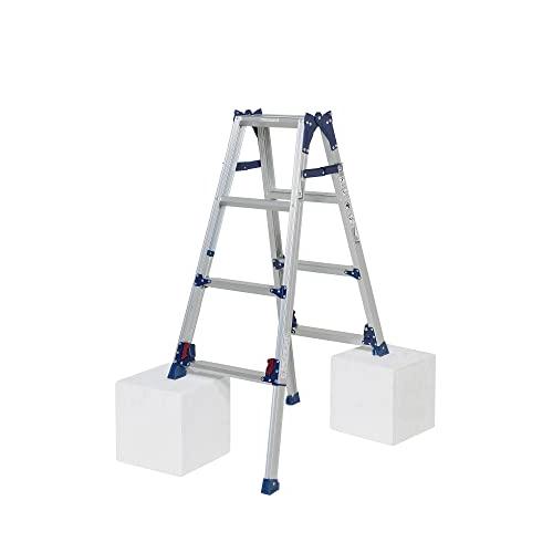 ピカコーポレイション 四脚アジャスト式脚立 かるノビ SCL-120A