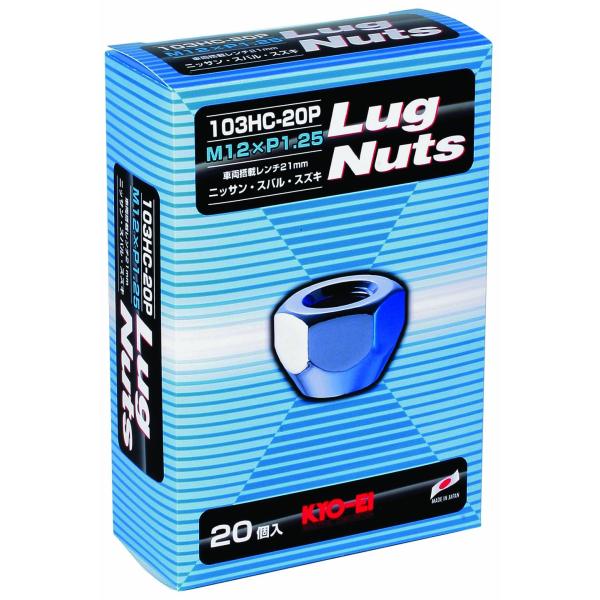 KYO-EI [ 協永産業 ] ラグナット [ 個数:20個入 ] [ 貫通タイプ 21HEX ] ...