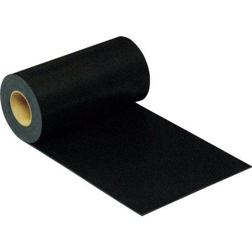 光 天然ゴム板 ロール巻き NR 黒 厚さ3mmx300mm 5m巻 GR3-3001