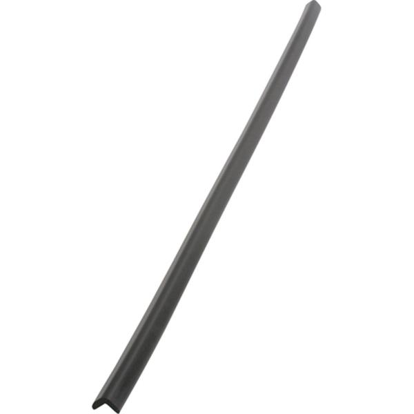 TRUSCO(トラスコ) 安心クッション L字型 細 1本入 ブラック TAC-56