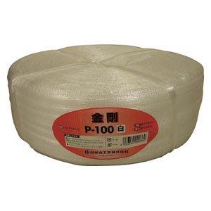 ツカサ 手結束用PP縄(ツカサテープ)P-100W 白 P100W