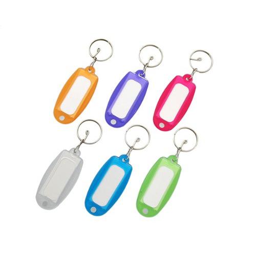 大一鋼業 マーキークリア ネームホルダー ブリスターパック 6個入 6色