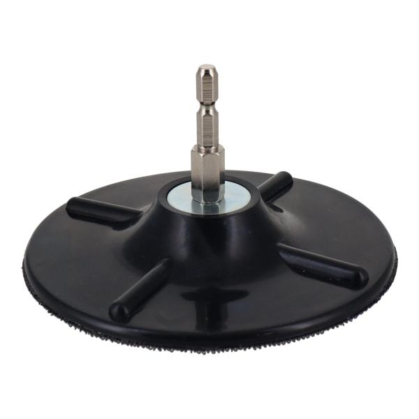 三共コーポレーション H&amp;H 六角軸マジック付ラバーパット φ125mm MRP6C-125