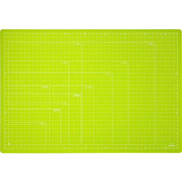 ナカバヤシ カッターマット 折りたたみカッティングマット A3 グリーン CTMO-A3G