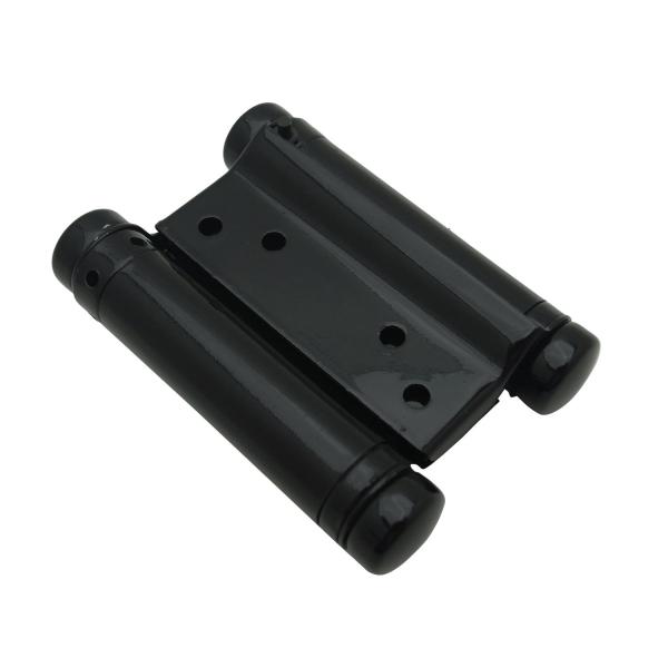 和気産業(Waki Sangyo) 自由丁番 黒 76MM 両開き バネ BK-475 2枚1組