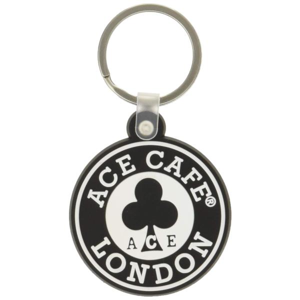 ACE CAFE LONDON ラバーキーホルダー『ACE-Circle』 11ACE-N005KY