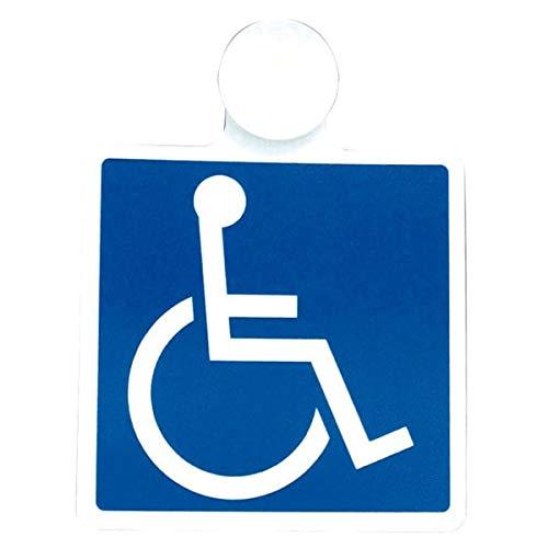 槌屋ヤック(Tsuchiya Yac) 車内用品 サインマーク 身障者マーク 吸盤 1枚入 OP-3...